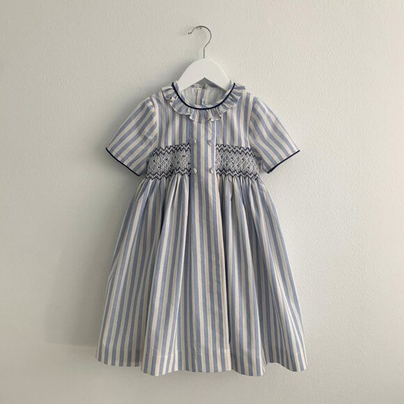 NWT Beautiful Girls Smocked Dress Spanish Style Embroidered Princess Boutique 2T - Picture 12 of 13